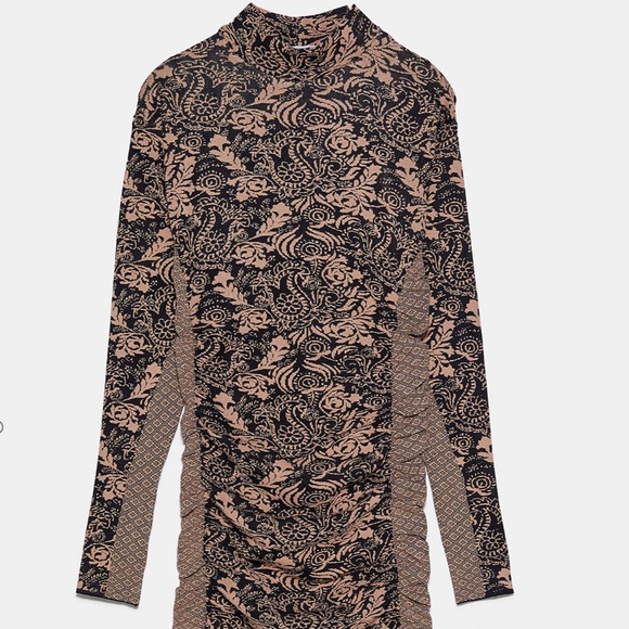 Zara jacquard dress - Picture 2 of 8